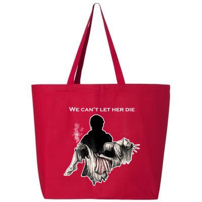 We Can't Let Her Die Statue Of Liberty 25L Jumbo Tote