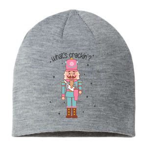 Whats Crackin Merry Christmas Nutcracker Xmas Bougie Sustainable Beanie