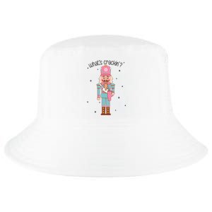 Whats Crackin Merry Christmas Nutcracker Xmas Bougie Cool Comfort Performance Bucket Hat