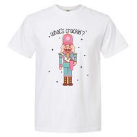 Whats Crackin Merry Christmas Nutcracker Xmas Bougie Garment-Dyed Heavyweight T-Shirt