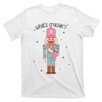 Whats Crackin Merry Christmas Nutcracker Xmas Bougie T-Shirt