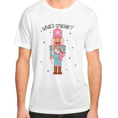 Whats Crackin Merry Christmas Nutcracker Xmas Bougie Adult ChromaSoft Performance T-Shirt