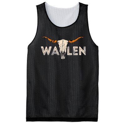 Western Country Music Girl Bull Skull Mesh Reversible Basketball Jersey Tank