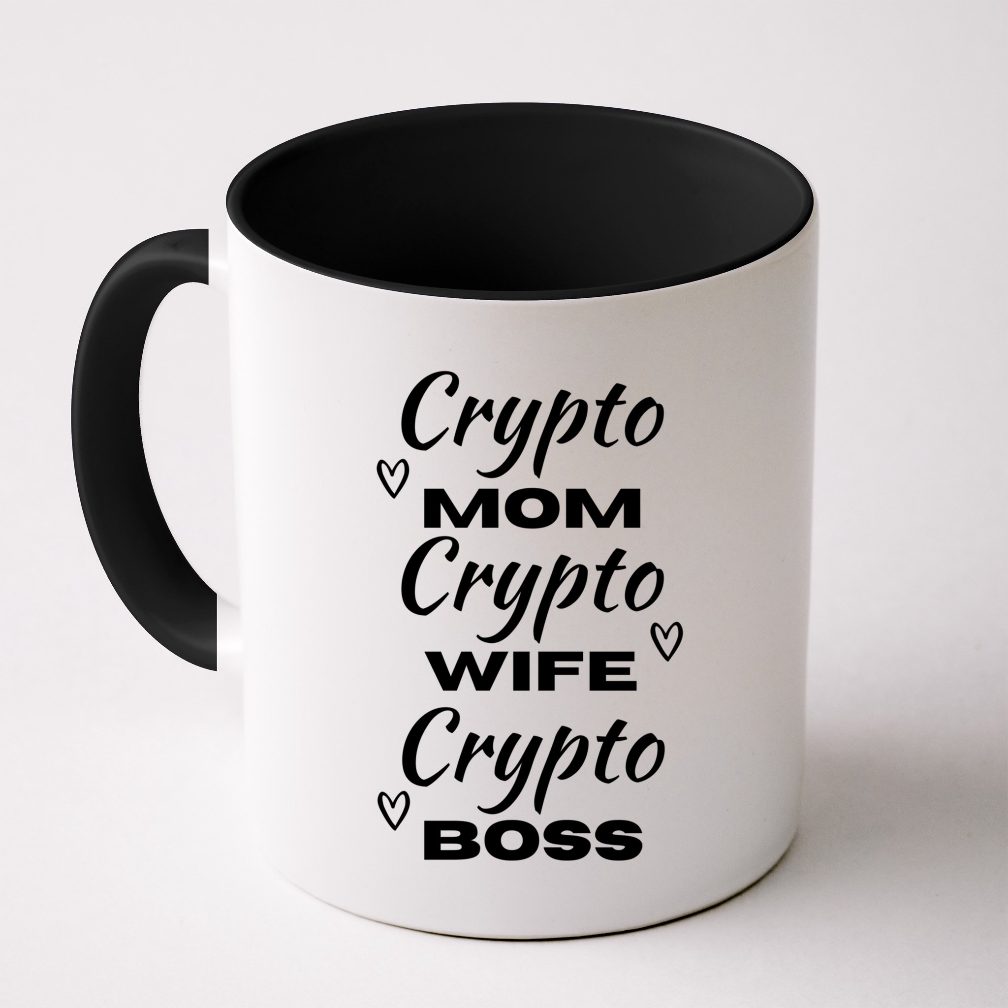 Wo Crypto Mom Wife Boss Funny Tee Bitcoin Ethereum Gift Mug