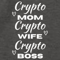 Wo Crypto Mom Wife Boss Funny Tee Bitcoin Ethereum Gift Vector Backpack