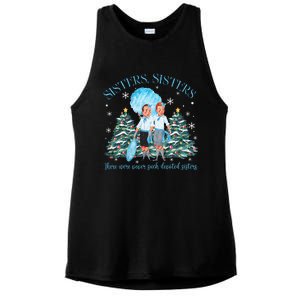 White Christmas Movie 1954 Sisters Pajamas Xmas Snow Holiday Gift Ladies PosiCharge Tri-Blend Wicking Tank