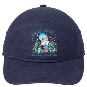 White Christmas Movie 1954 Sisters Pajamas Xmas Snow Holiday Gift 7-Panel Snapback Hat