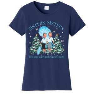 White Christmas Movie 1954 Sisters Pajamas Xmas Snow Holiday Gift Women's T-Shirt