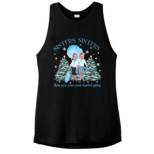 White Christmas Movie 1954 Sisters Pajamas Xmas Snow Holiday Ladies PosiCharge Tri-Blend Wicking Tank