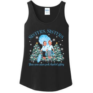 White Christmas Movie 1954 Sisters Pajamas Xmas Snow Holiday Ladies Essential Tank