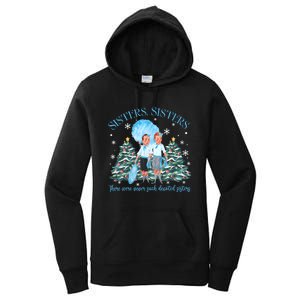 White Christmas Movie 1954 Sisters Pajamas Xmas Snow Holiday Women's Pullover Hoodie