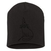 Wizard Cat Meme Funny Halloween Costume Funny Memes Dank Short Acrylic Beanie