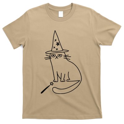Wizard Cat Meme Funny Halloween Costume Funny Memes Dank T-Shirt