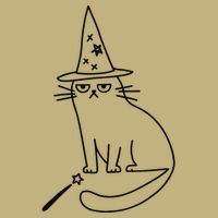 Wizard Cat Meme Funny Halloween Costume Funny Memes Dank Tall Long Sleeve T-Shirt