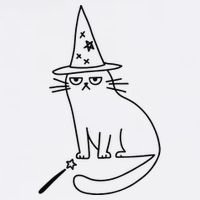 Wizard Cat Meme Funny Halloween Costume Funny Memes Dank Garment-Dyed Sweatshirt