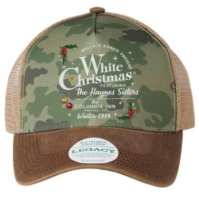 White Christmas Movie 1954 Xmas Song Haynes Sisters Xmas Legacy Tie Dye Trucker Hat