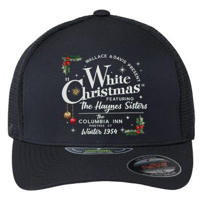 White Christmas Movie 1954 Xmas Song Haynes Sisters Xmas Flexfit Unipanel Trucker Cap