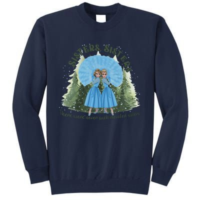 White Christmas Movie 1954 Bob Phil Betty Judy White Xmas Tall Sweatshirt