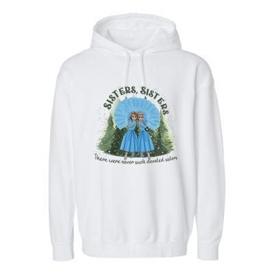 White Christmas Movie 1954 Bob Phil Betty Judy White Xmas Garment-Dyed Fleece Hoodie