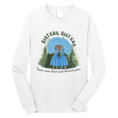 White Christmas Movie 1954 Bob Phil Betty Judy White Xmas Long Sleeve Shirt