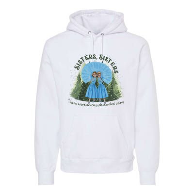 White Christmas Movie 1954 Bob Phil Betty Judy White Xmas Premium Hoodie