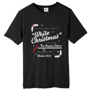 White Christmas Movie 1954 Xmas Song Haynes Sisters Xmas Tall Fusion ChromaSoft Performance T-Shirt