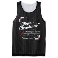 White Christmas Movie 1954 Xmas Song Haynes Sisters Xmas Mesh Reversible Basketball Jersey Tank