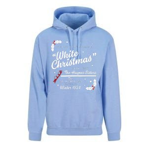 White Christmas Movie 1954 Xmas Song Haynes Sisters Xmas Unisex Surf Hoodie