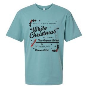 White Christmas Movie 1954 Xmas Song Haynes Sisters Xmas Sueded Cloud Jersey T-Shirt