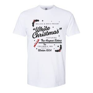 White Christmas Movie 1954 Xmas Song Haynes Sisters Xmas Softstyle CVC T-Shirt