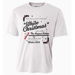 White Christmas Movie 1954 Xmas Song Haynes Sisters Xmas Cooling Performance Crew T-Shirt