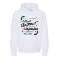 White Christmas Movie 1954 Xmas Song Haynes Sisters Xmas Premium Hoodie