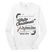 White Christmas Movie 1954 Xmas Song Haynes Sisters Xmas Tall Long Sleeve T-Shirt