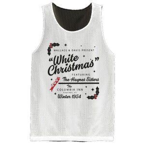 White Christmas Movie 1954 Xmas Song Haynes Sisters Xmas Mesh Reversible Basketball Jersey Tank