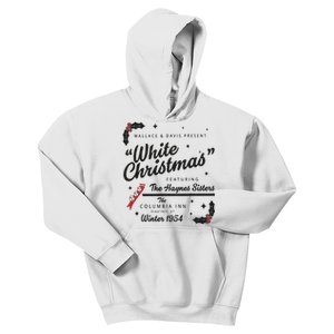 White Christmas Movie 1954 Xmas Song Haynes Sisters Xmas Kids Hoodie