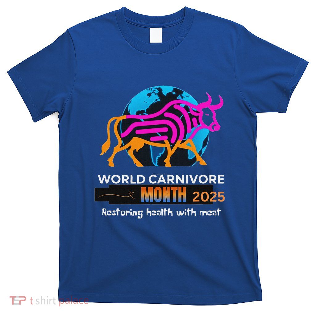World Carnivore Month 2025 T-Shirt