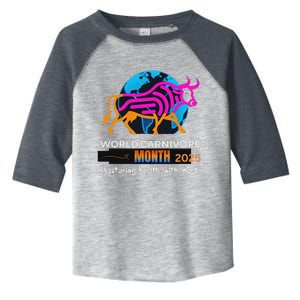 World Carnivore Month 2025 Toddler Fine Jersey T-Shirt