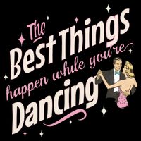White Christmas Movie The Best Things Happen While YouRe Dancing Cooling Performance Long Sleeve Crew