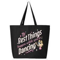 White Christmas Movie The Best Things Happen While YouRe Dancing 25L Jumbo Tote