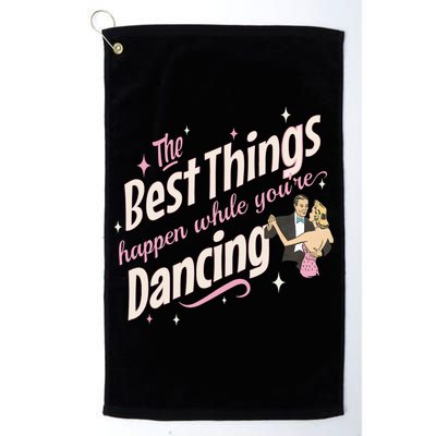 White Christmas Movie The Best Things Happen While YouRe Dancing Golf Towel