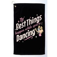 White Christmas Movie The Best Things Happen While YouRe Dancing Golf Towel