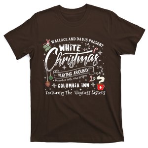 White Christmas Movie 1954 Xmas Song Haynes Sisters Xmas T-Shirt