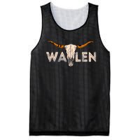 Western Country Music Girl Bull Skull Mesh Reversible Basketball Jersey Tank