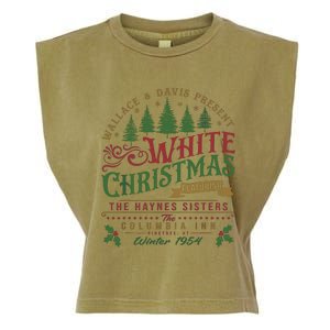 White Christmas Movie 1954 Xmas Song Haynes Sisters Xmas Garment-Dyed Women's Muscle Tee