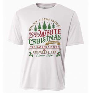 White Christmas Movie 1954 Xmas Song Haynes Sisters Xmas Cooling Performance Crew T-Shirt