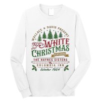 White Christmas Movie 1954 Xmas Song Haynes Sisters Xmas Long Sleeve Shirt