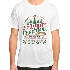 White Christmas Movie 1954 Xmas Song Haynes Sisters Xmas Adult ChromaSoft Performance T-Shirt