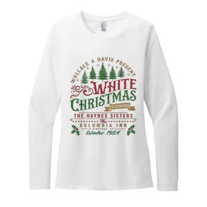 White Christmas Movie 1954 Xmas Song Haynes Sisters Xmas Womens CVC Long Sleeve Shirt