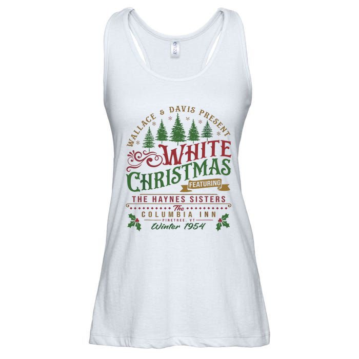 White Christmas Movie 1954 Xmas Song Haynes Sisters Xmas Ladies Essential Flowy Tank