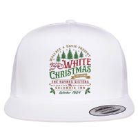 White Christmas Movie 1954 Xmas Song Haynes Sisters Xmas Flat Bill Trucker Hat